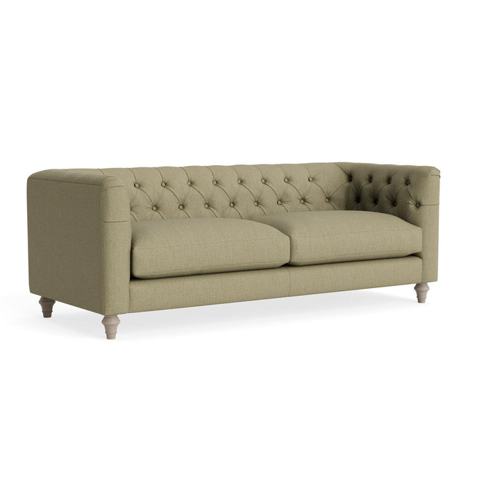 Sarnia Three Seater Sofa Fern Herringbone