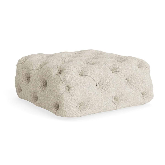 Sarnia Ottoman Natural Boucle