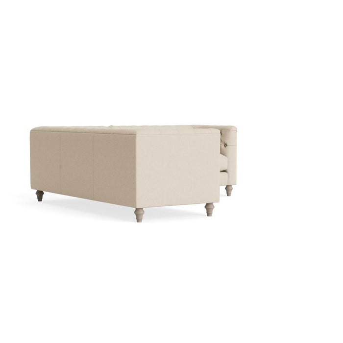 Sarnia Corner Sofa â€“ Sand Herringbone