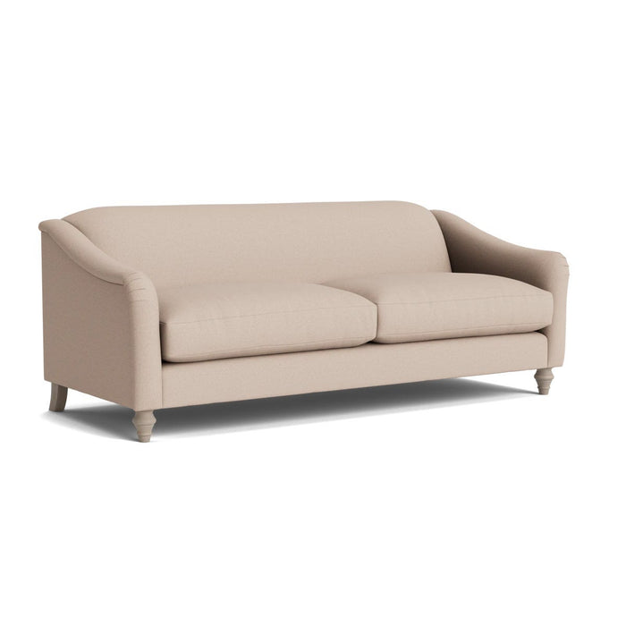 Assan Three Seater Sofa Ã¢â‚¬â€œ Taupe Cotton Linen