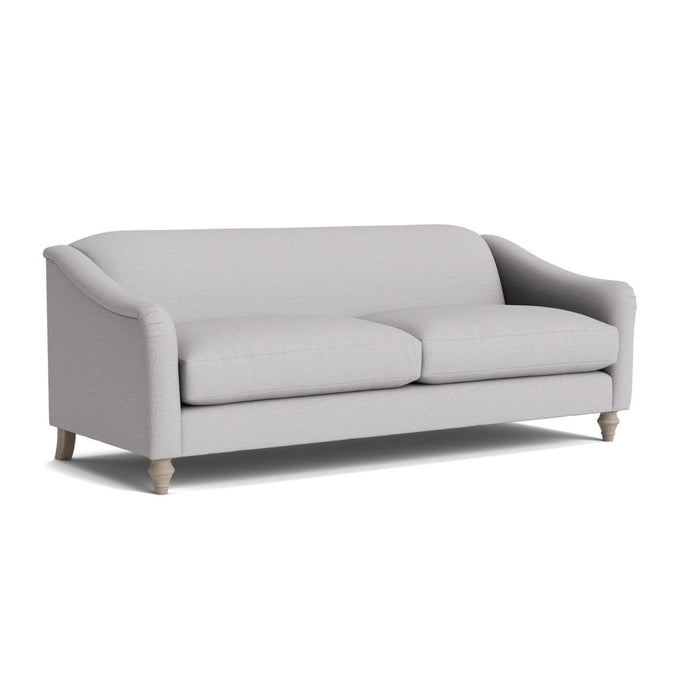 Assan Three Seater Sofa Ã¢â‚¬â€œ Smoke Cotton Linen