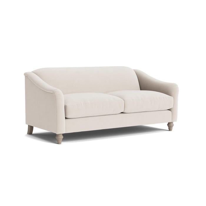 Assan Two Seater Sofa Ã¢â‚¬â€œ Chalk Velvet