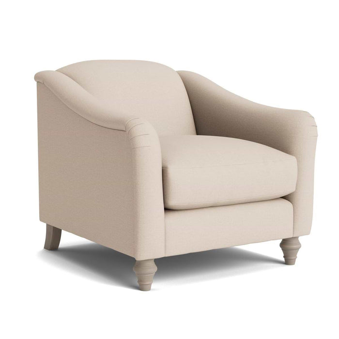 Assan Armchair Oat Cotton Linen