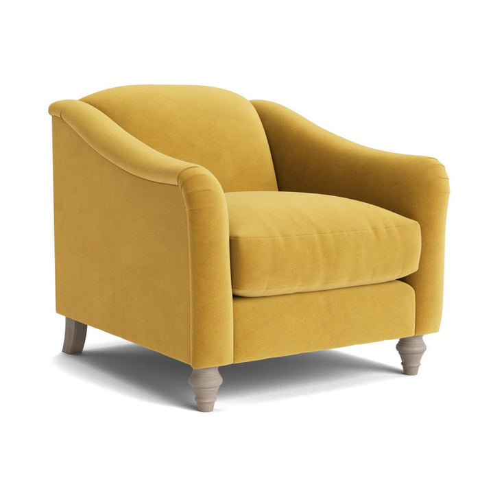 Assan Armchair ƒ¢¢‚¬¢€œ Mustard Velvet