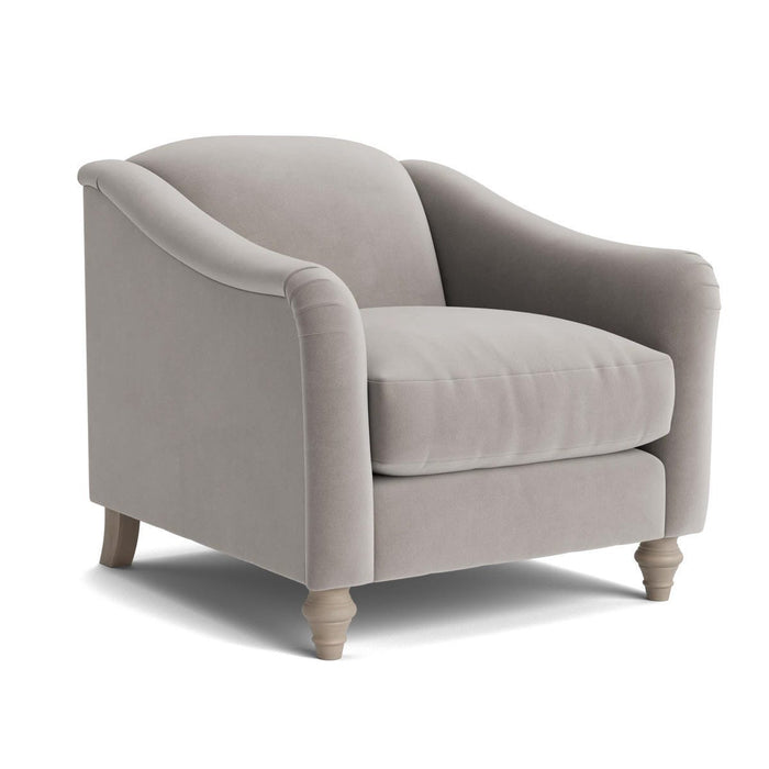 Assan Armchair Ã¢â‚¬â€œ Dove Velvet