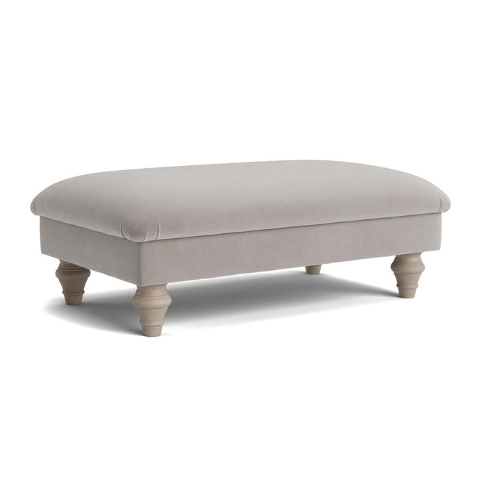 Assan Ottoman ƒ¢¢‚¬¢€œ Dove Velvet