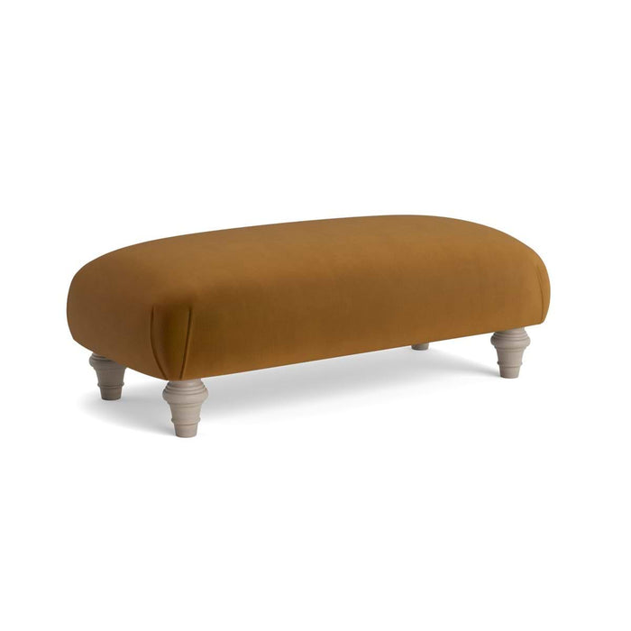 Artes Ottoman Tobacco Opulent Cotton Velvet