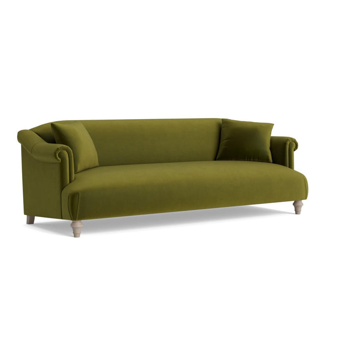 Artes Three Seater Sofa Cardamom Opulent Cotton Velvet