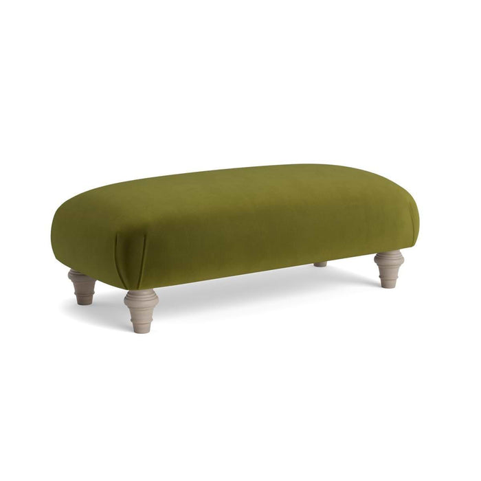 Artes Ottoman Cardamom Opulent Cotton Velvet
