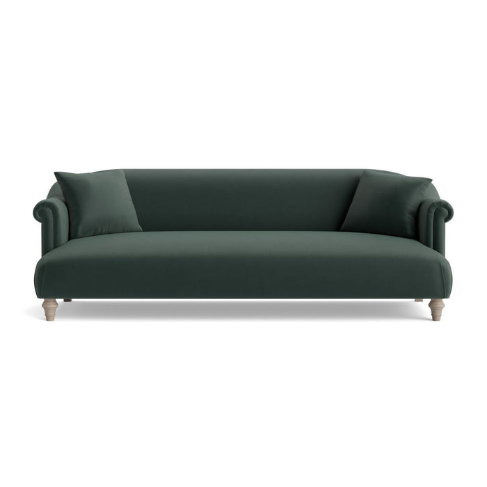 Artes Three Seater Sofa â€“ Agave Opulent Cotton Velvet