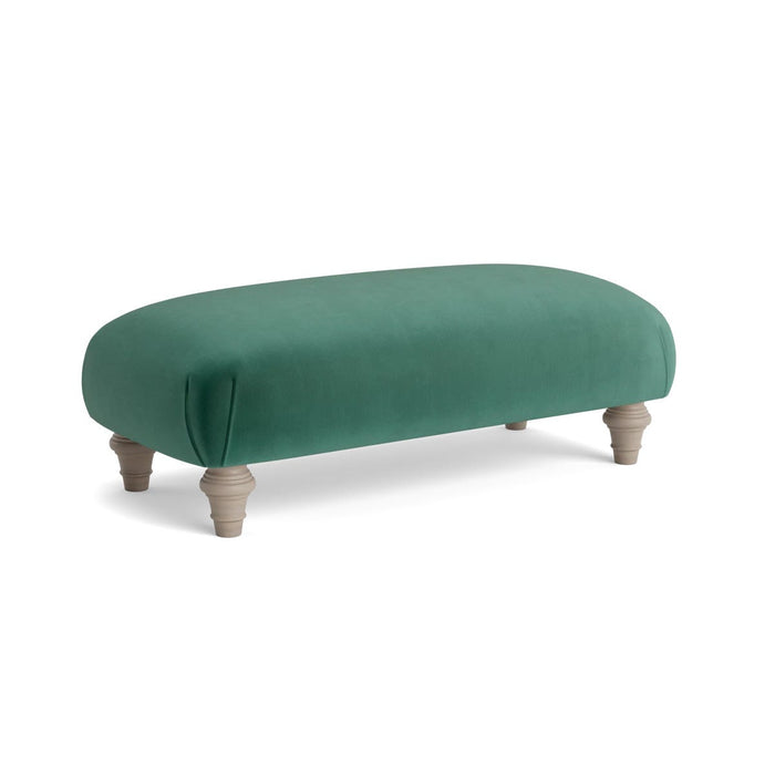 Artes Ottoman â€“ Evergreen Opulent Cotton Velvet