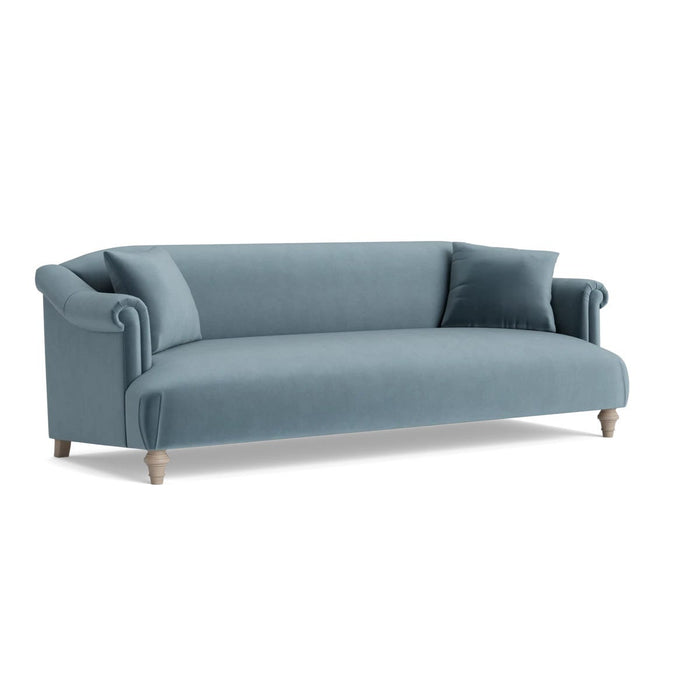 Artes Three Seater Sofa â€“ Ocean Opulent Cotton Velvet