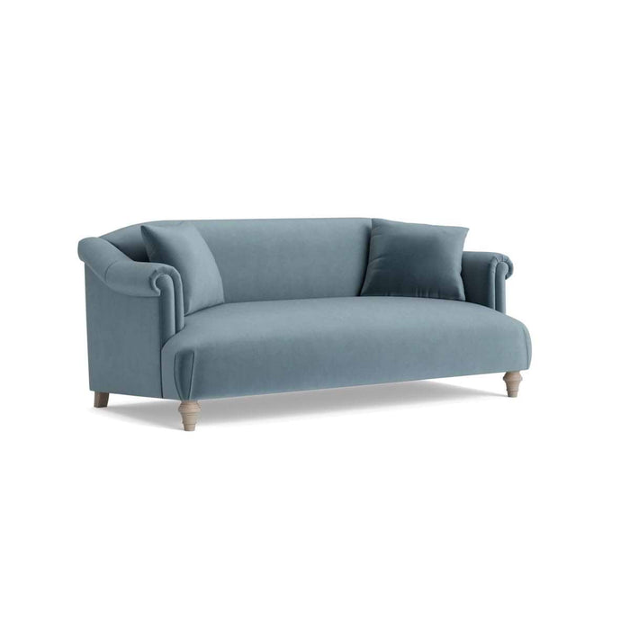 Artes Two Seater Sofa â€“ Ocean Opulent Cotton Velvet