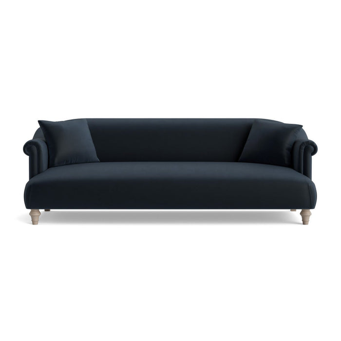 Artes Three Seater Sofa Carbon Opulent Cotton Velvet