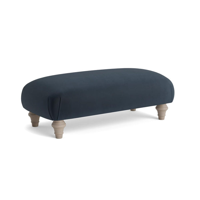 Artes Ottoman â€“ Carbon Opulent Cotton Velvet