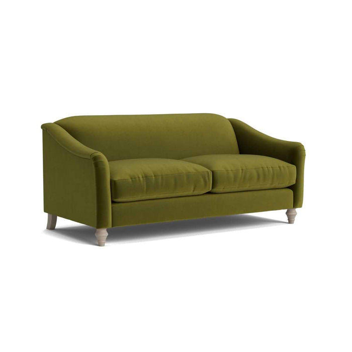 Assan Two Seater Sofa â€“ Cardamom Opulent Cotton Velvet