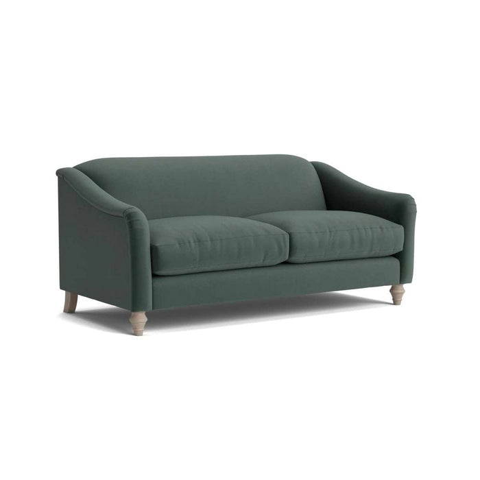 Assan Two Seater Sofa â€“ Agave Opulent Cotton Velvet