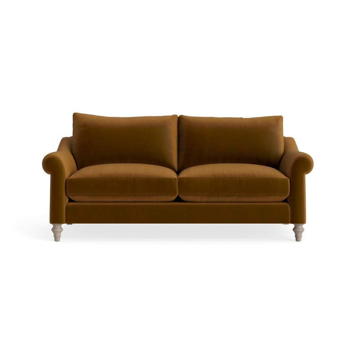 Kalmar Two Seater Sofa Tobacco Opulent Cotton Velvet