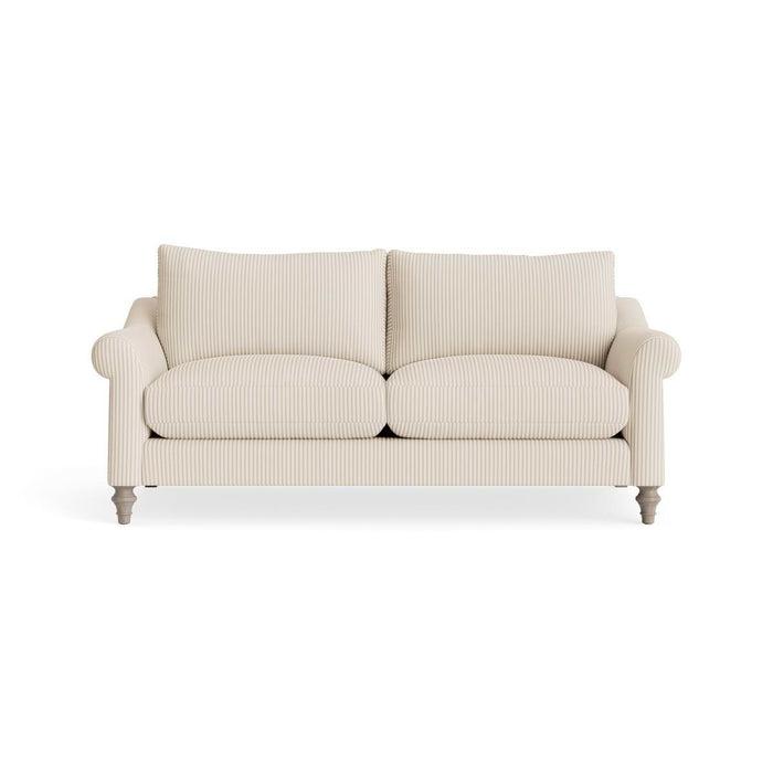 Kalmar Two Seater Sofa â€“ Soft Eau De Nil Cotton Stripe