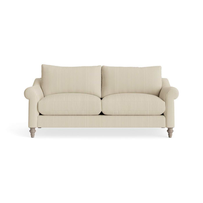 Kalmar Two Seater Sofa â€“ Eucalyptus Cotton Stripe