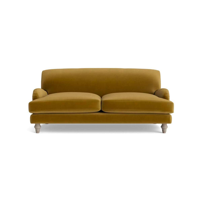 Reine Two Seater Sofa â€“ Cumin Opulent Cotton Velvet