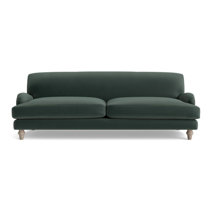 Reine Three Seater Sofa â€“ Agave Opulent Cotton Velvet