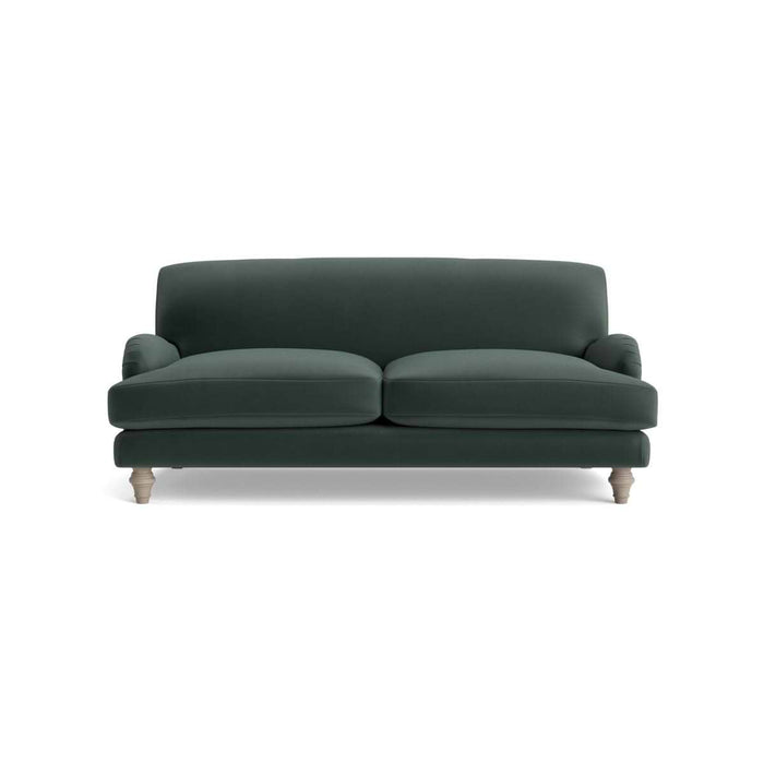 Reine Two Seater Sofa Agave Opulent Cotton Velvet