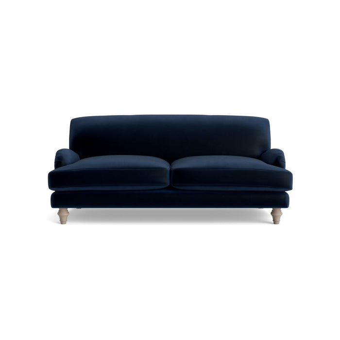 Reine Two Seater Sofa â€“ Navy Opulent Cotton Velvet