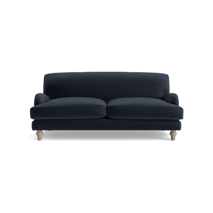 Reine Two Seater Sofa Carbon Opulent Cotton Velvet