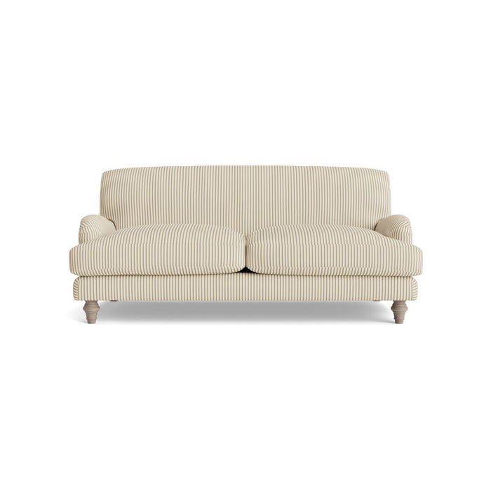 Reine Two Seater Sofa â€“ Eucalyptus Cotton Stripe
