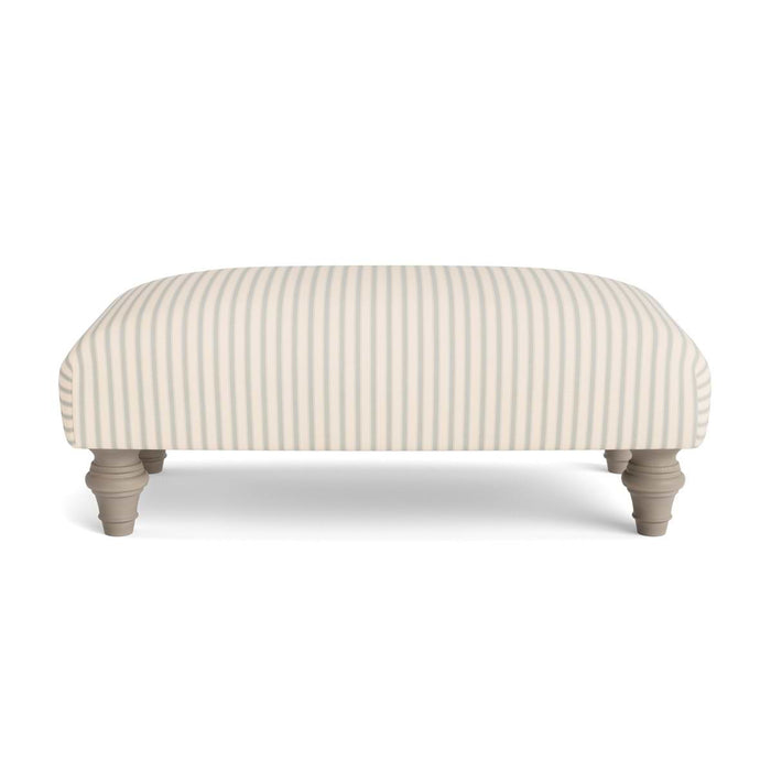 Reine Ottoman â€“ Soft Eau De Nil Wide Cotton Stripe