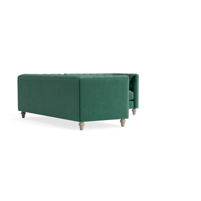 Sarnia Corner Sofa â€“ Evergreen Opulent Cotton Velvet