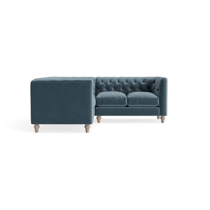 Sarnia Corner Sofa Ocean Opulent Cotton Velvet