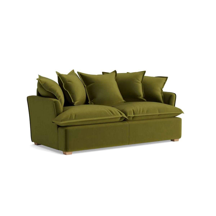 Umea Two Seater Sofa â€“ Cardamom Opulent Cotton Velvet
