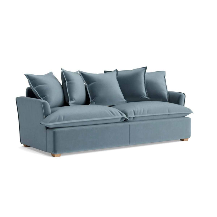 Umea Three Seater Sofa â€“ Ocean Opulent Cotton Velvet