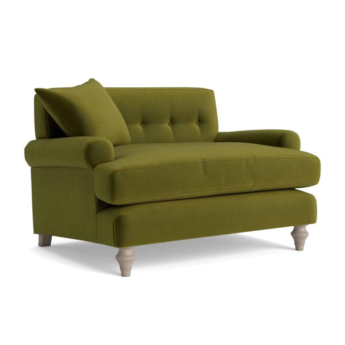 Visby Loveseat â€“ Cardamom Opulent Cotton Velvet