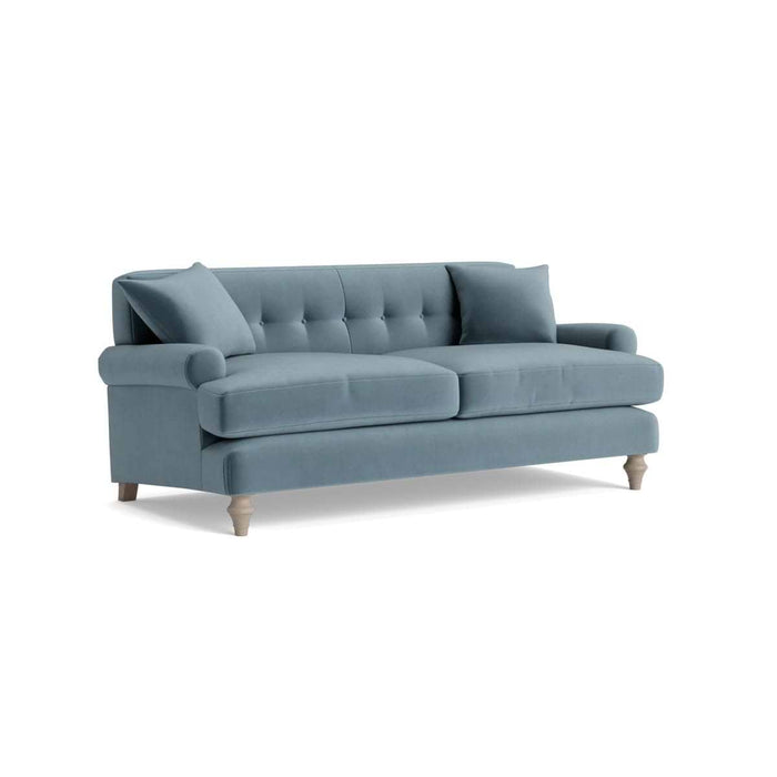 Visby Two Seater Sofa â€“ Ocean Opulent Cotton Velvet
