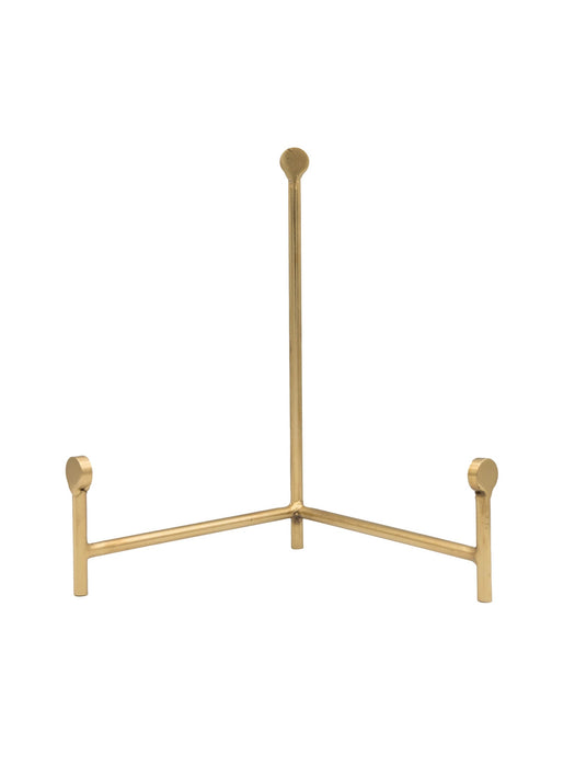 Brass Salt & Pepper Set with Cookbook Stand
