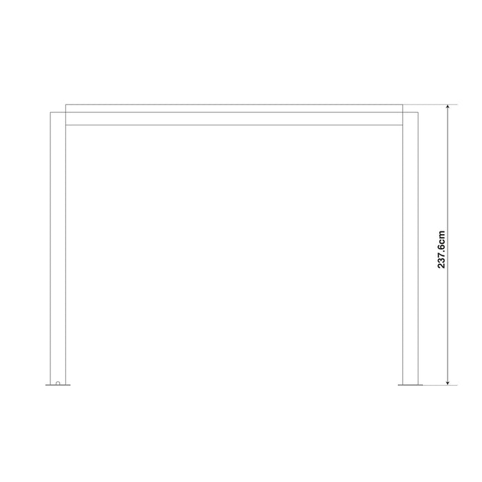 Maze 4M x 4M Como Pergola