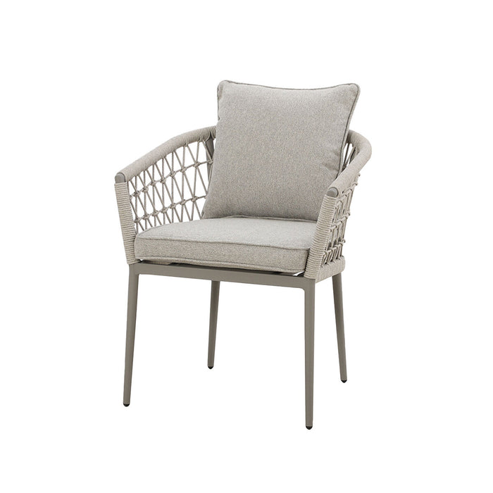 Monaco Rope Weave Pair of Dining Chairs