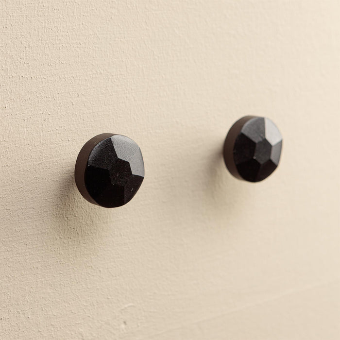 Uma Black Stone Drawer Knobs