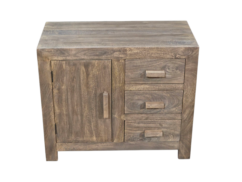 Cuba Mango Wood Natural 88cm Sideboard - Due 16th September