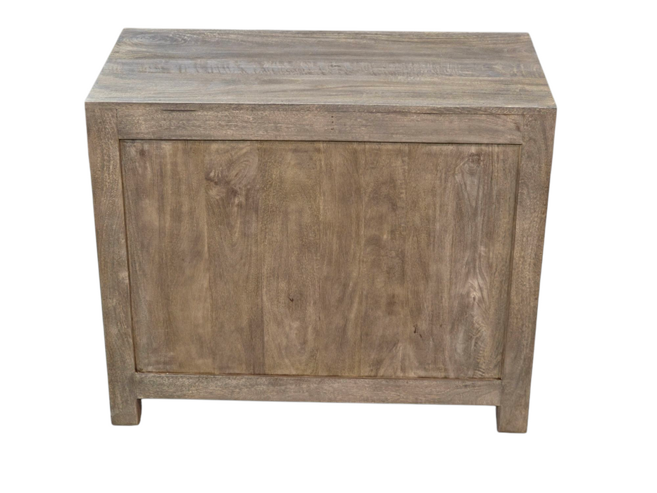 Cuba Mango Wood Natural 88cm Sideboard - Due 16th September