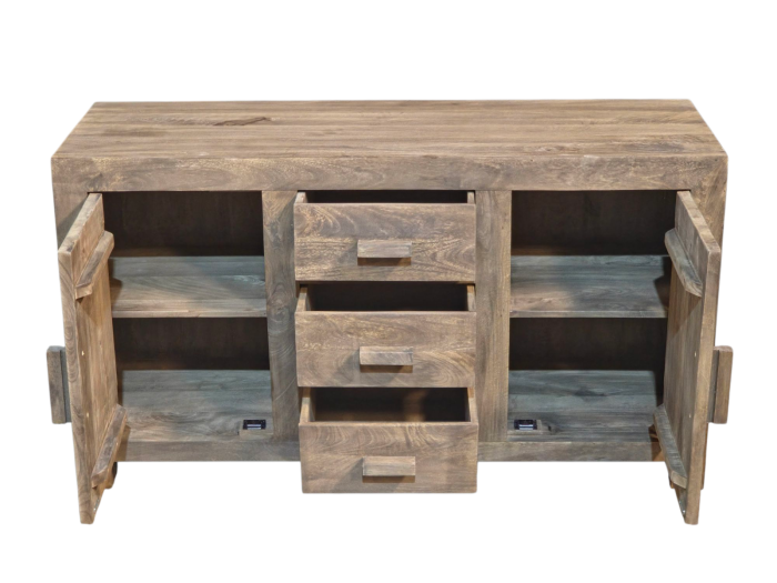 Acre & Artisan Cuba Natural Large Sideboard (135cm)