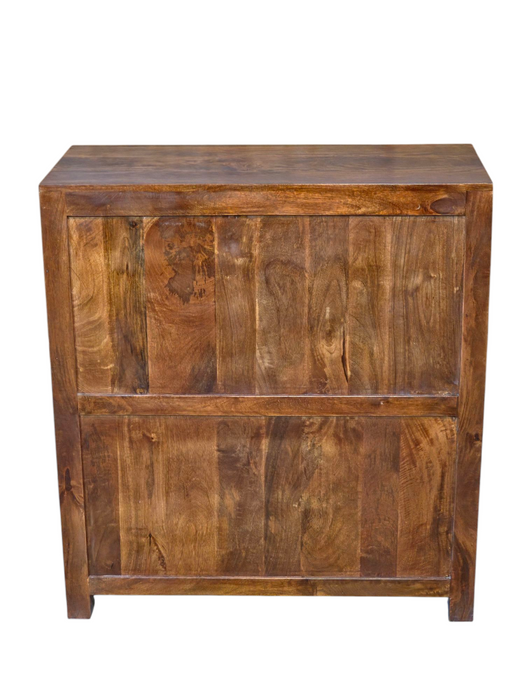 Cuba Mango Wood Honey Large Chest of Drawers - Last One Remaining