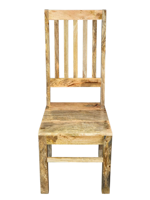 Jali Mango - Light High Back Slatt Chair - In Stock