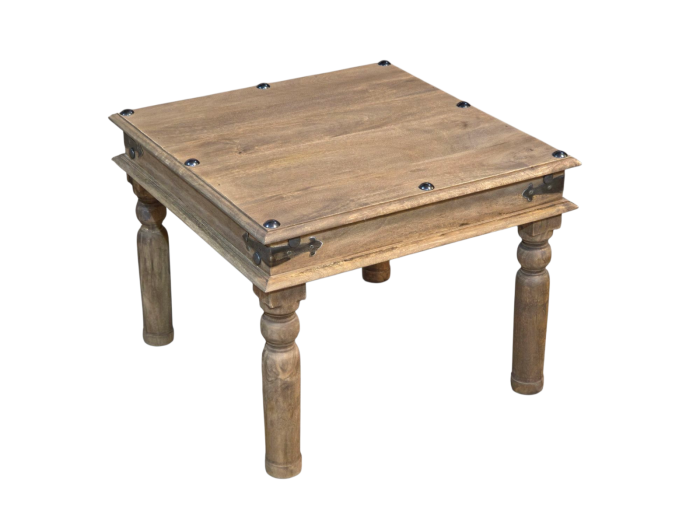 Acre & Artisan Jali Natural Small Thakat Table