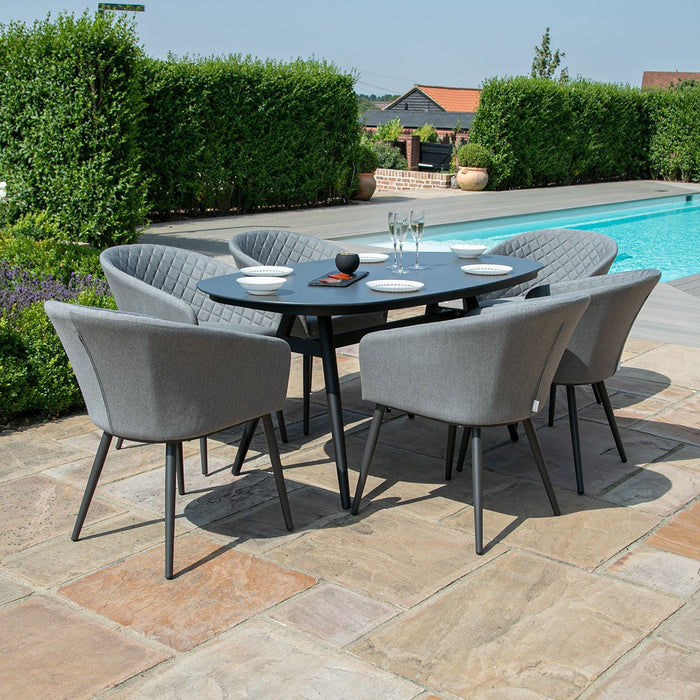 Outdoor Fabric Ambition 6 Seat Oval Dining Set