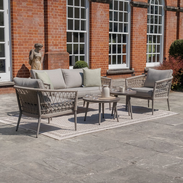 Monaco Rope Weave 2 Seat Sofa Set