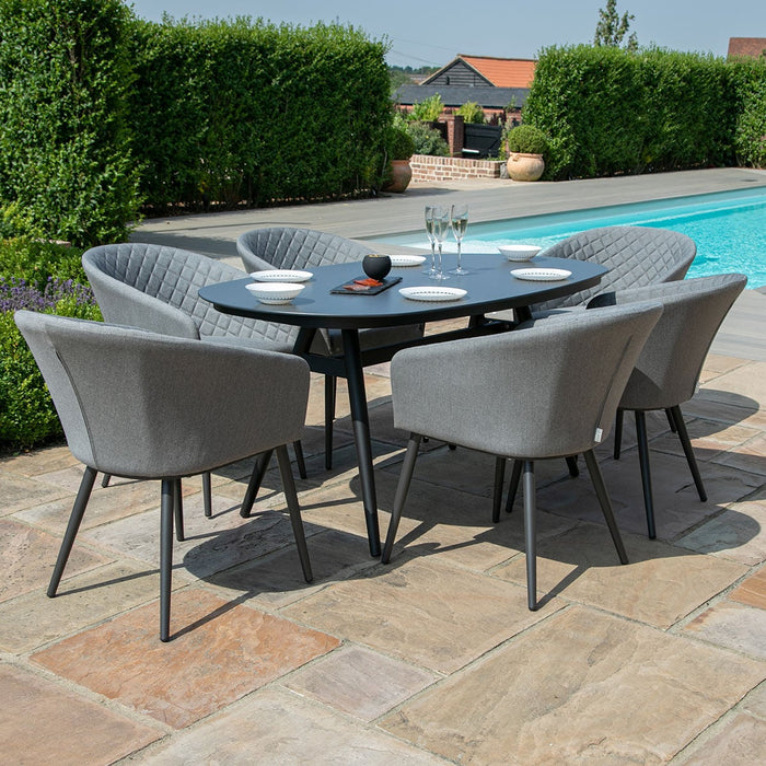 Outdoor Fabric Ambition 6 Seat Oval Dining Set